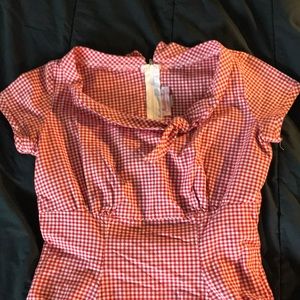 Heartbreaker Fashion/Heart of Haute gingham dress